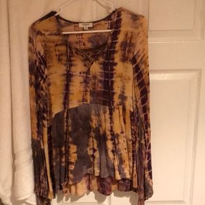 Tie dye blouse